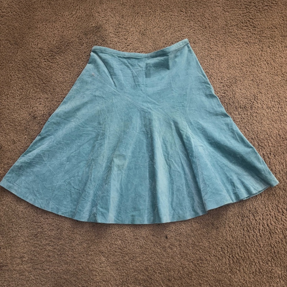Annex. Blue Midi Skirt. Size 8